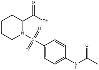 1-([4-(ACETYLAMINO)PHENYL]SULFONYL)PIPERIDINE-2-CARBOXYLIC ACID price.