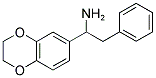 1-(2,3-DIHYDRO-BENZO[1,4]DIOXIN-6-YL)-2-PHENYL-ETHYLAMINE Struktur