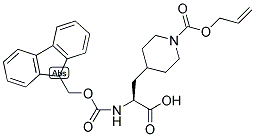 FMOC-L-ALA-4PIP(ALLOC) Struktur