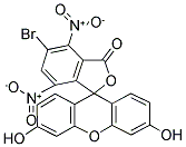 DINITRO BROMO FLUORESCEIN Structure