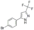 5-(4-BROMOPHENYL)-3-(TRIFLUOROMETHYL)-1H-PYRAZOLE Structure