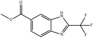 2-TRIFLUOROMETHYL-1H-BENZOIMIDAZOLE-5-CARBOXYLIC ACID METHYL ESTER price.