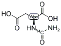 N-CARBAMYL-L-ASPARTIC ACID, [CARBAMYL-14C]- Struktur