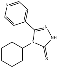 4-CYCLOHEXYL-5-PYRIDIN-4-YL-4H-[1,2,4]TRIAZOLE-3-THIOL price.