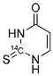 2-THIOURACIL, [2-14C]- Struktur