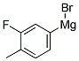 3-FLUORO-4-METHYLPHENYLMAGNESIUM BROMIDE Struktur