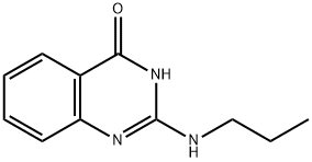 2-(PROPYLAMINO)-4(3H)-QUINAZOLINONE Struktur