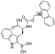 FMOC-L-TRP[2-B(OH)2] Struktur