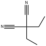 2,2-DIETHYLMALONONITRILE Struktur