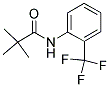 N-(2,2-DIMETHYLPROPANOYL)-2-(TRIFLUOROMETHYL)ANILINE Struktur