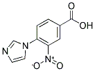 4-(1H-IMIDAZOL-1-YL)-3-NITROBENZENECARBOXYLIC ACID Struktur