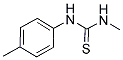 N-METHYL-N'-(4-METHYLPHENYL)THIOUREA Struktur