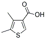 4,5-DIMETHYLTHIOPHENE-3-CARBOXYLIC ACID Struktur