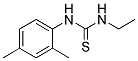 N-(2,4-DIMETHYLPHENYL)-N'-ETHYLTHIOUREA Struktur