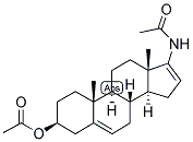 5,16-ANDROSTADIEN-17-ACETAMIDO-3-BETA-OL ACETATE Struktur