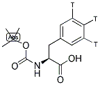 N-T-BOC-L-PHENYLALANINE, [3,4,5-3H] Struktur