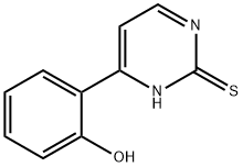 2-(2-SULFANYL-4-PYRIMIDINYL)BENZENOL Struktur