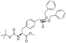 BOC-L-PHE[4-CH2-PO3(BN)2]-OME Struktur