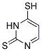 4-SULFANYL-2(3H)-PYRIMIDINETHIONE Struktur