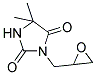 5,5-DIMETHYL-3-OXIRANYLMETHYL-IMIDAZOLIDINE-2,4-DIONE Structure