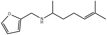 (1,5-DIMETHYL-HEX-4-ENYL)-FURAN-2-YLMETHYL-AMINE Struktur