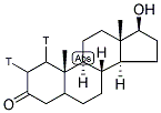 DIHYDROTESTOSTERONE, [1,2-3H] Struktur