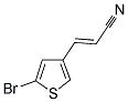 3-(5-BROMOTHIEN-3-YL)ACRYLONITRILE Struktur