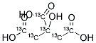 CITRIC ACID-13C6 Struktur