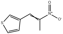 3-(2-NITROPROP-1-ENYL)THIOPHENE Struktur