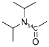 N,N-DIISOPROPYLACETAMIDE, [1-14C] Struktur