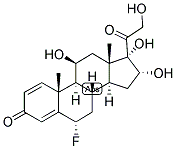 1,4-PREGNADIEN-6-ALPHA-FLUORO-11-BETA, 16-ALPHA, 17,21-TETROL-3,20-DIONE Struktur