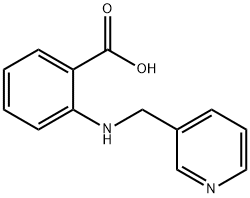 2-((PYRIDIN-3-YLMETHYL)AMINO)BENZOIC ACID Struktur