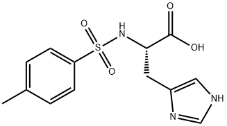 3-(3H-IMIDAZOL-4-YL)-2-(TOLUENE-4-SULFONYLAMINO)-PROPIONIC ACID Struktur