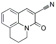 2,3-DIHYDRO-5-OXO-(1H,5H)-BENZO[IJ]QUINOLIZINE-6-CARBONITRILE Struktur