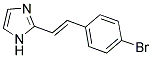 2-[(E)-2-(4-BROMOPHENYL)ETHENYL]-1H-IMIDAZOLE Struktur