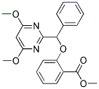 2-[A-(4,6-DIMETHOXYPYRIMIDIN-2-YL)BENZYLOXY]BENZOIC ACID METHYL ESTER Struktur