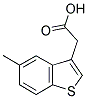 (5-METHYL-1-BENZOTHIEN-3-YL)ACETIC ACID Struktur