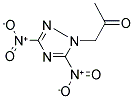 1-(3,5-DINITRO-1,2,4-TRIAZOLYL)-2-PROPANONE Struktur