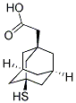 (3-SULFANYL-1-ADAMANTYL)ACETIC ACID Struktur