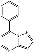 2-METHYL-7-PHENYLPYRAZOLO[1,5-A]PYRIMIDINE Struktur