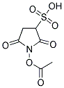 SULPHO NHS ACETATE Struktur