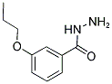 3-PROPOXY-BENZOIC ACID HYDRAZIDE Struktur