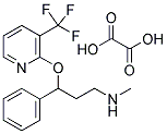 N-METHYL-3-PHENYL-3-[[3-(TRIFLUOROMETHYL)PYRIDIN-2-YL]OXY]PROPYLAMINE, OXALATE Struktur