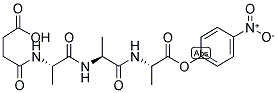 SUC-ALA-ALA-ALA-ONP Struktur