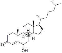 4-CHOLESTEN-6-ALPHA-OL-3-ONE Struktur