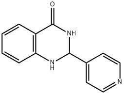 2-(PYRIDIN-4-YL)-2,3-DIHYDROQUINAZOLIN-4(1H)-ONE Struktur