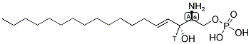 SPHINGOSINE, D-ERYTHRO [3-3H]-1-PHOSPHATE Struktur