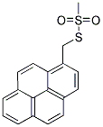 1-PYRENYLMETHYL METHANETHIOSULFONATE Struktur