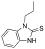 1-PROPYL-1,3-DIHYDRO-2H-BENZIMIDAZOLE-2-THIONE Struktur