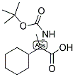 (S)-N-BOC-2-AMINO-2-CYCLOHEXYL-PROPANOIC ACID Struktur